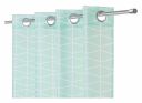 Tuckano Pattern curtain LIQUORICE mint color 140x250