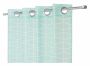 Tuckano Pattern curtain LIQUORICE mint color 140x250