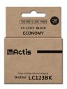 Tusz ACTIS KB-123Bk (zamiennik Brother LC123BK/LC121BK; Standard; 15 ml; czarny)