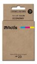 Tusz ACTIS KH-23R (zamiennik HP 23 C1823D; Standard; 39 ml; kolor)