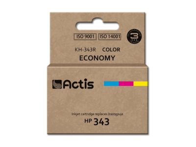Tusz ACTIS KH-343R (zamiennik HP 343 C8766EE; Standard; 21 ml; kolor)
