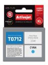 Tusz Activejet AEB-712N (zamiennik Epson T0712, T0892, T1002; Supreme; 15 ml; niebieski)