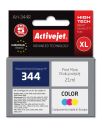 Tusz Activejet AH-344R (zamiennik HP 344 C9363EE; Premium; 21 ml; kolor)