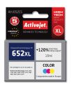 Tusz Activejet AH-652CS (zamiennik HP 652 F6V24AE; Premium; 18 ml; kolor)