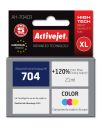 Tusz Activejet AH-704CR (zamiennik HP 704 CN693AE; Premium; 21 ml; kolor)