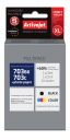 Tusz Activejet AH-M703RX (zamiennik HP 703 CD887AE, CD888AE; Premium; 1 x 20 ml, 1 x 21 ml; czarny, kolor)