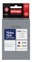 Tusz Activejet AH-M704RX (zamiennik HP 704 CN692AE, CN693AE; Premium; 1 x 20 ml, 1 x 21 ml; czarny, kolor)