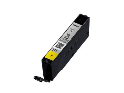 Tusz Canon żółty CLI-571Y=CLI571Y=0388C001, 7 ml.
