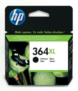 Tusz HP czarny HP 364XL, HP364XL=CN684EE, 550 str.,18 ml