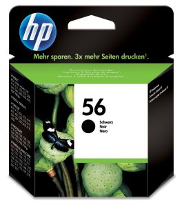 Tusz HP czarny HP 56, HP56=C6656AE, 450 str.,19 ml