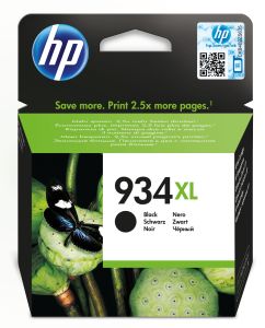 Tusz HP czarny HP 934XL, HP934XL=C2P23AE, 1000 str.