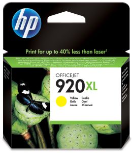 Tusz HP żółty HP 920XL, HP920XL=CD974AE, 700 str.,6 ml