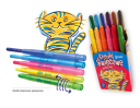 Twisted wax crayons KT010-AB - 12 colors