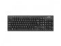 uGo UZB-1439 keyboard RF Wireless + USB QWERTY UK International Black