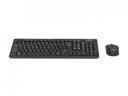 uGo UZB-1439 keyboard RF Wireless + USB QWERTY UK International Black