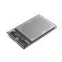 UNITEK DiskGuard Limpid R HDD/SSD enclosure Transparent 2.5
