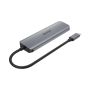 UNITEK H1107E interface hub USB 3.2 Gen 1 (3.1 Gen 1) Type-C 5000 Mbit/s Grey