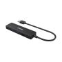 UNITEK HUB USB 3X3.1 GEN 1, SD MICROSD, H1108A