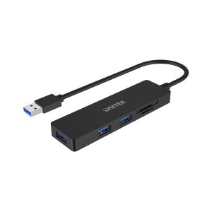 UNITEK HUB USB 3X3.1 GEN 1, SD MICROSD, H1108A