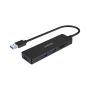 UNITEK HUB USB 3X3.1 GEN 1, SD MICROSD, H1108A