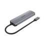 UNITEK HUB USB-C 3XUSB 3.1 GEN1, HDMI, SD/MSD