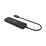 UNITEK HUB USB-C 3XUSB 3.1 GEN1,SD MICROSD, H1108B