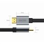 UNITEK KABEL HDMI PREMIUM 2.0, 2M, Y-C138LGY