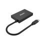 UNITEK uHUB Q4 USB 3.2 Gen 2 (3.1 Gen 2) Type-A 10000 Mbit/s Black