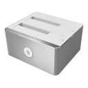 UNITEK Y-3026 storage drive docking station USB 3.2 Gen 1 (3.1 Gen 1) Type-B Aluminium