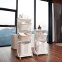 Universal 2-tier wheeled baskets
