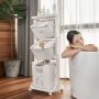 Universal 3-tier wheeled baskets 