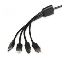 Universal 4 in 1 charging cable I-BOX USB IKUM4W1