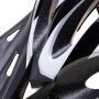 Universal helmet for bicycles - black and white