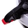 Universal helmet for bicycles - black and white