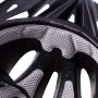 Universal helmet for bicycles - black and white