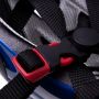 Universal helmet for bicycles - blue and black