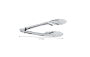 Universal kitchen tongs with a lock
