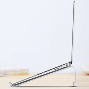 Uniwersalna podstawka do laptopa - srebrny