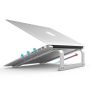Uniwersalna podstawka do laptopa – szara