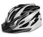 Uniwersalny kask rowerowy - biało czarny