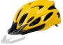Uniwersalny kask rowerowy - żółto czarny