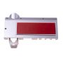 UV toothbrush holder with a paste dispenser - white