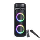 VAKOSS BEZPRZEWODOWY GŁOŚNIK POWER AUDIO Z PODŚWIETLENIEM RGB SP-2917BK, 50W, 61CM