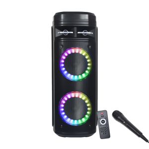 VAKOSS BEZPRZEWODOWY GŁOŚNIK POWER AUDIO Z PODŚWIETLENIEM RGB SP-2917BK, 50W, 61CM