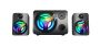 VAKOSS GŁOŚNIKI KOMPUTEROWE 2.1, BLUETOOTH, PODŚWIELTNIE RGB SP-3140BK