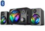 VAKOSS GŁOŚNIKI KOMPUTEROWE 2.1, BLUETOOTH, PODŚWIELTNIE RGB SP-3140BK