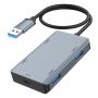VAKOSS HUB USB 3.0 4 PORTY + MICRO USB TC-4203X