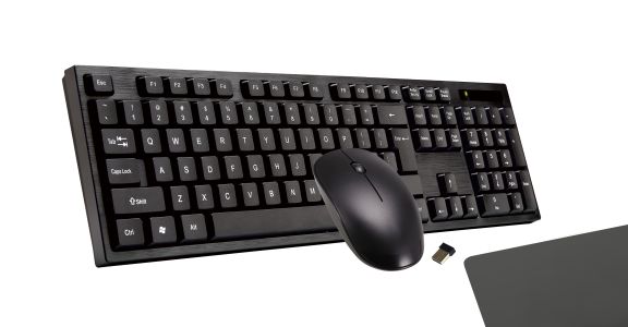 VAKOSS KIT WIRELESS KEYBOARD + MOUSE + PAD KB-2378K