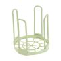 Vertical plate / bowl stand - green
