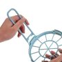 Vertical plate / bowl stand - green